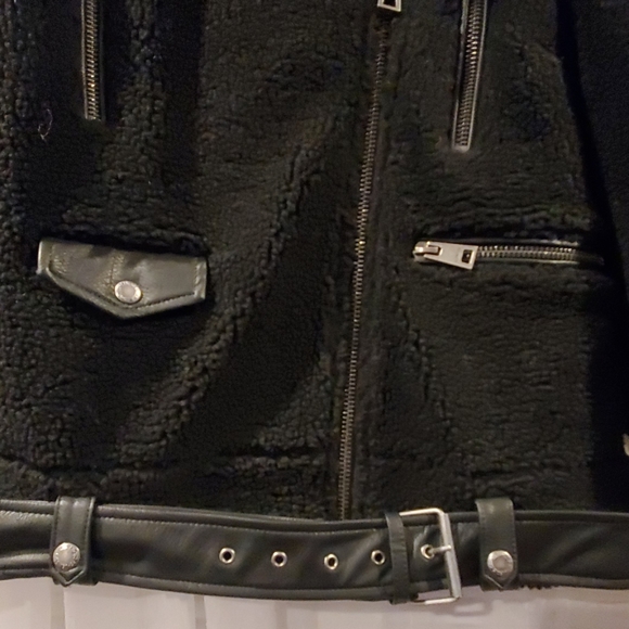 LEVIS Sherpa Lined Motorcycle Jacket - Picture 4 of 7